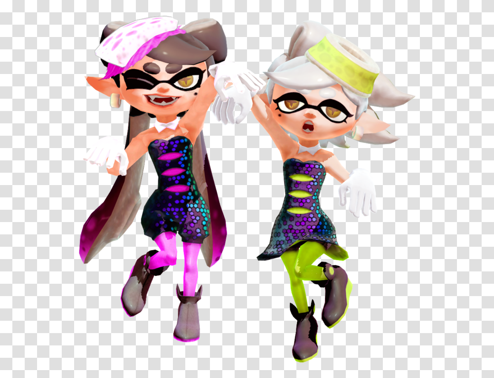 Squid Clipart Splatoon 2 Squid Sisters, Sunglasses, Person, Doll, Toy Transparent Png