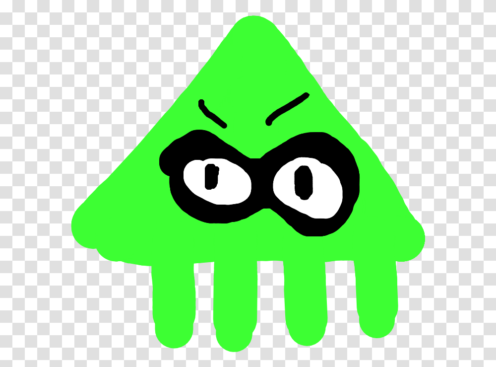 Squid From Splatoon Dot, Plant, Recycling Symbol, Triangle, Food Transparent Png