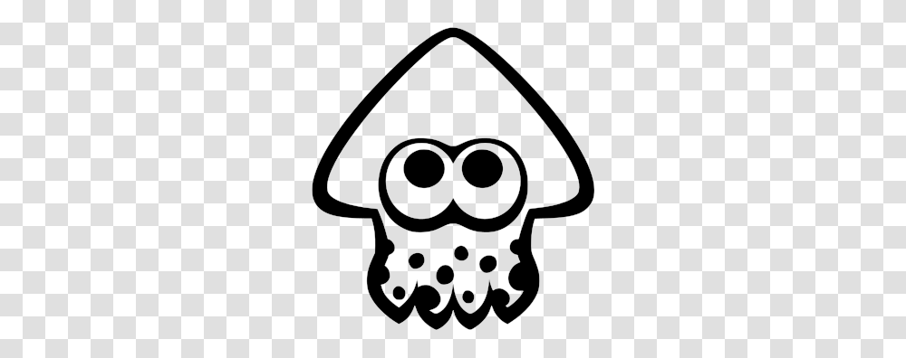 Squid Icon, Stencil, Mask, Hood Transparent Png