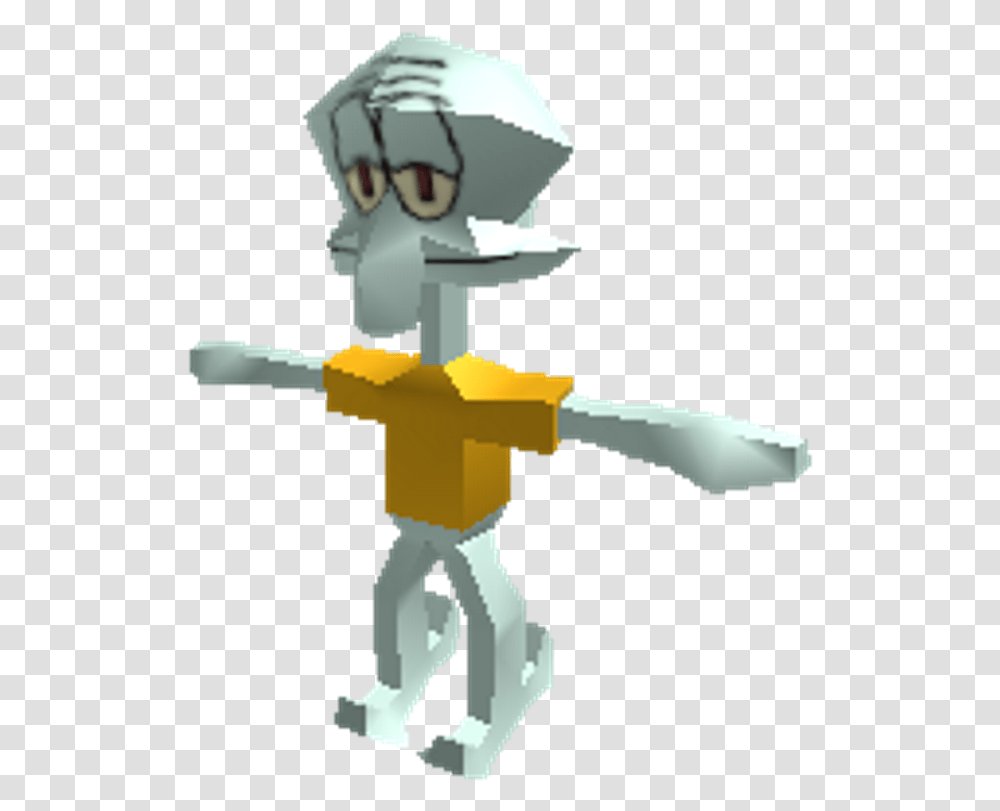 Squidward Cartoon, Toy, Machine Transparent Png