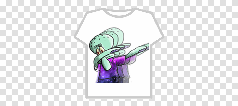 Squidward Dab Girl Roblox T Shirt Purple, Clothing, Apparel, Blow Dryer, Appliance Transparent Png