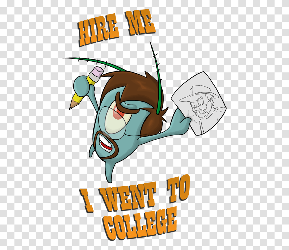 Squidward Dab, Poster, Advertisement, Angry Birds Transparent Png