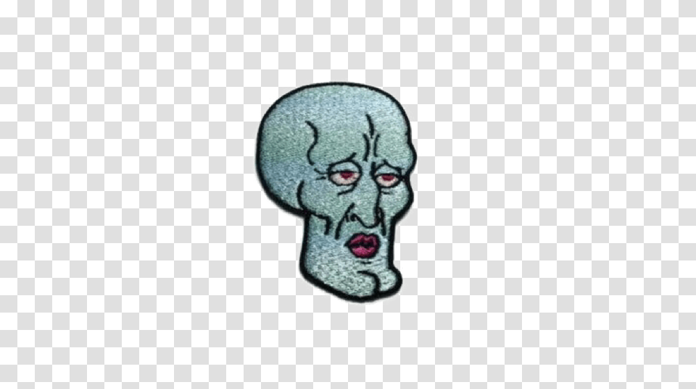 Squidward Discovered, Label, Sticker, X-Ray Transparent Png