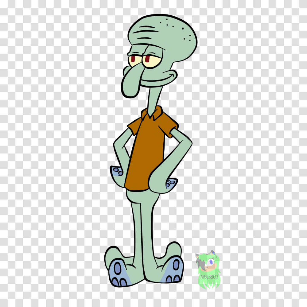 Squidward, Plant, Hand, Flower, Blossom Transparent Png