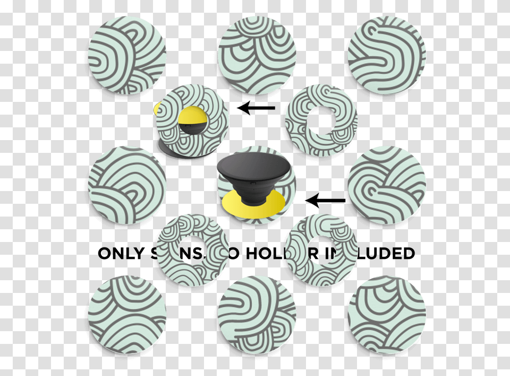 Squiggle Skin Phone Holder Clip Art, Bowl, Meal, Food, Rug Transparent Png