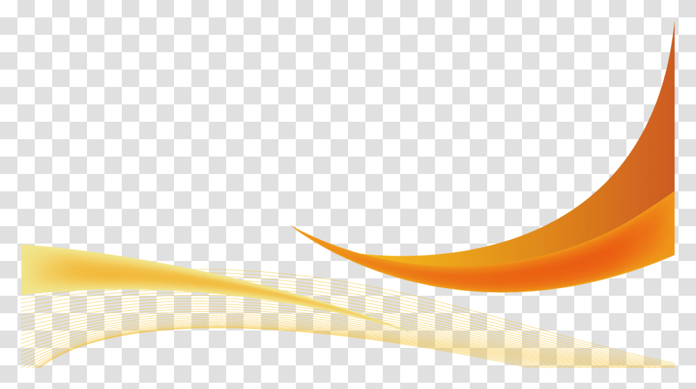 Squiggly Line Yellow Wavy Lines, Banana, Food Transparent Png
