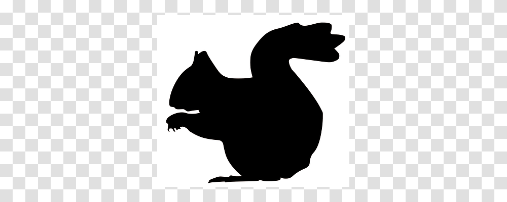 Squirrel Silhouette, Animal, Bird, Dodo Transparent Png