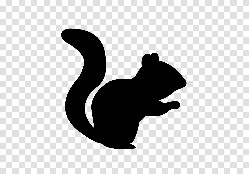 Squirrel Animal Silhouette Free Illustrations, Gray, World Of Warcraft Transparent Png