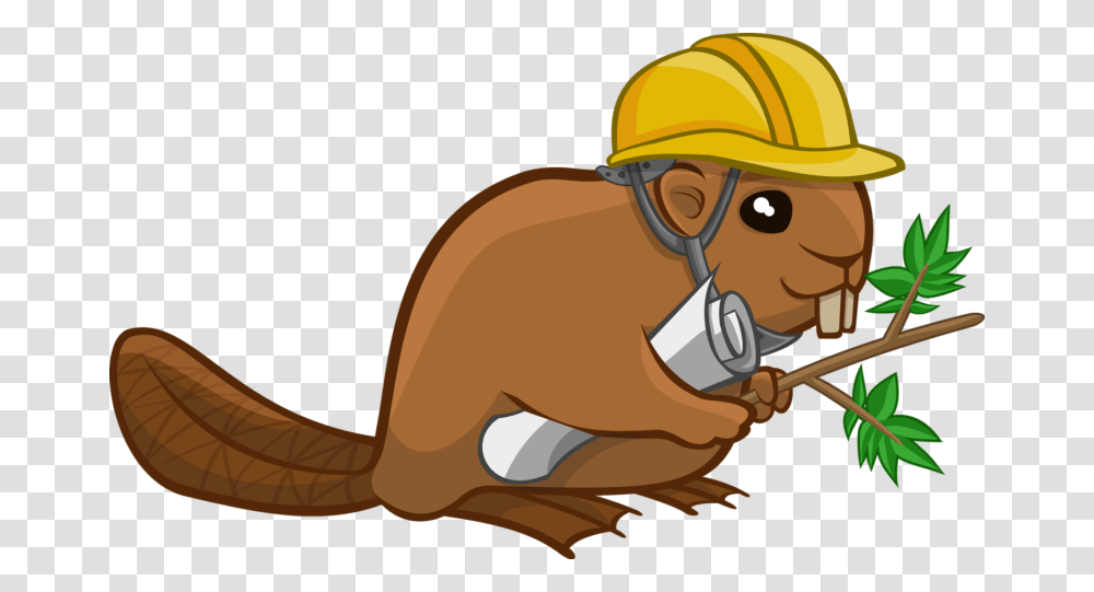 Squirrel Clipart Brown Squirrel, Helmet, Apparel, Fireman Transparent Png