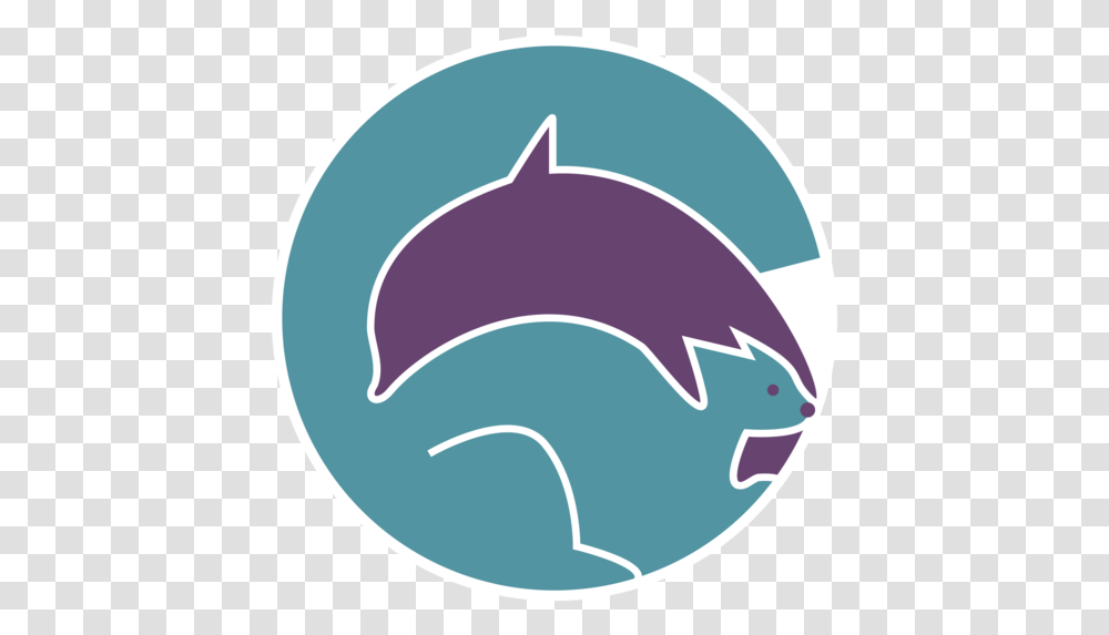 Squirrel Dolphin Logo Concept Concept Icon Minimal Common Bottlenose Dolphin, Mammal, Sea Life, Animal, Baseball Cap Transparent Png