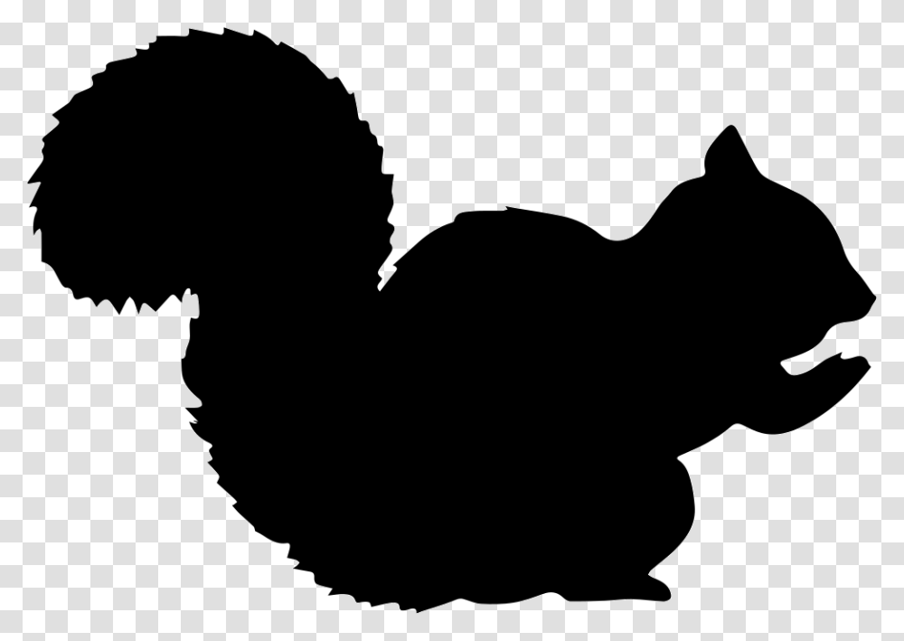 Squirrel Shape Icon Free Download, Silhouette, Animal, Person, Human Transparent Png