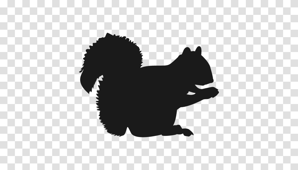 Squirrel Silhouette, Animal, Mammal, Dog, Pet Transparent Png