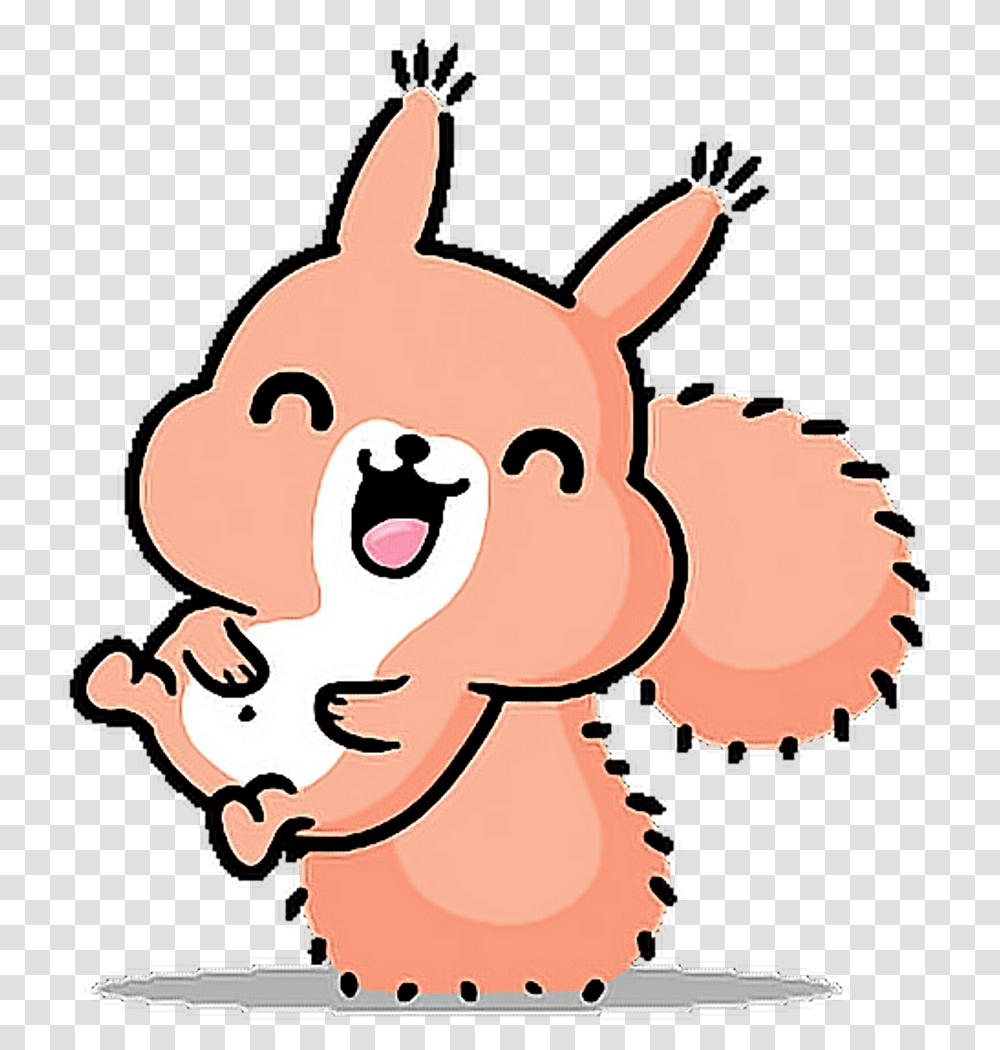 Squirrel Sticker Clipart Download, Animal, Mammal, Snout, Pig Transparent Png