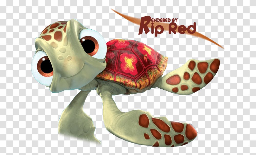 Squirt From Finding Nemo, Toy, Sea Life, Animal, Reptile Transparent Png
