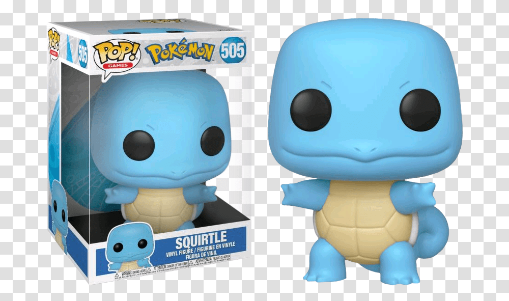Squirtle 10 Inch Pop, Toy, Plush, Robot Transparent Png