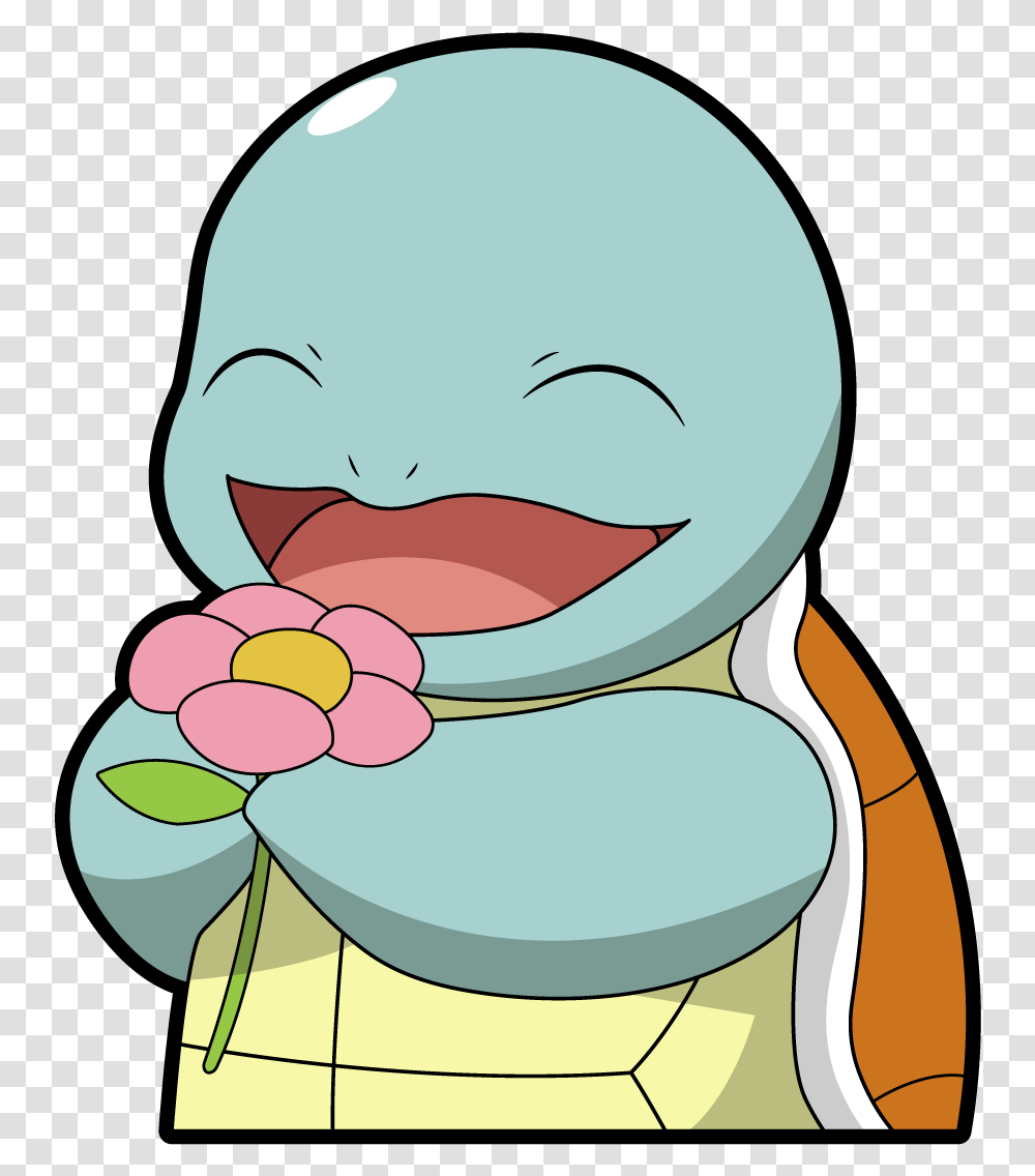 Squirtle Flower Squirtle Flower, Outdoors, Head, Smelling, Art Transparent Png