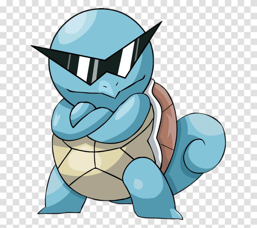 Squirtle Pokemon Pokemon Squirtle With Glasses, Apparel Transparent Png