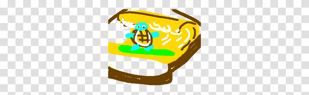 Squirtle Surfs A Honey Tidal Wave On Toast, Amphibian, Wildlife, Animal, Food Transparent Png
