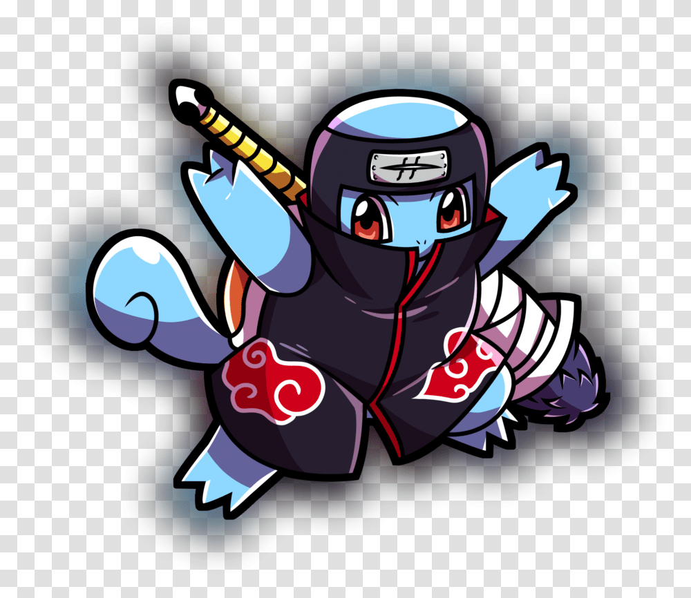 Squirtle X Kisame V2 Fictional Character, Helmet, Clothing, Apparel, Graphics Transparent Png