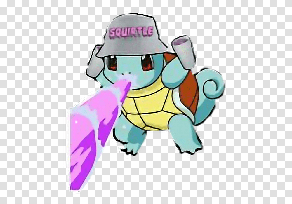 Squirtleswag Squirtle Squirtlesquad Squirtle Pokemon, Helmet Transparent Png