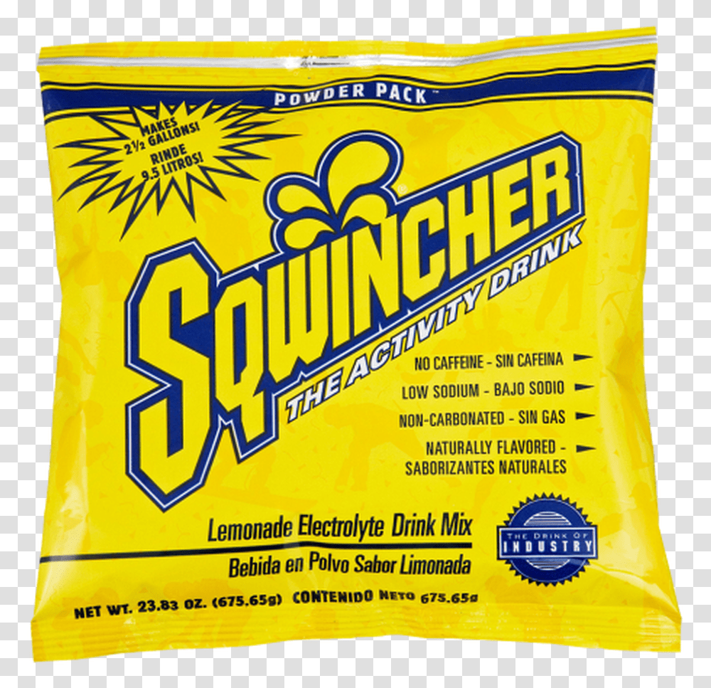 Sqwincher La Lemonade Automotive Cleaning, Flour, Powder, Food, Plant Transparent Png