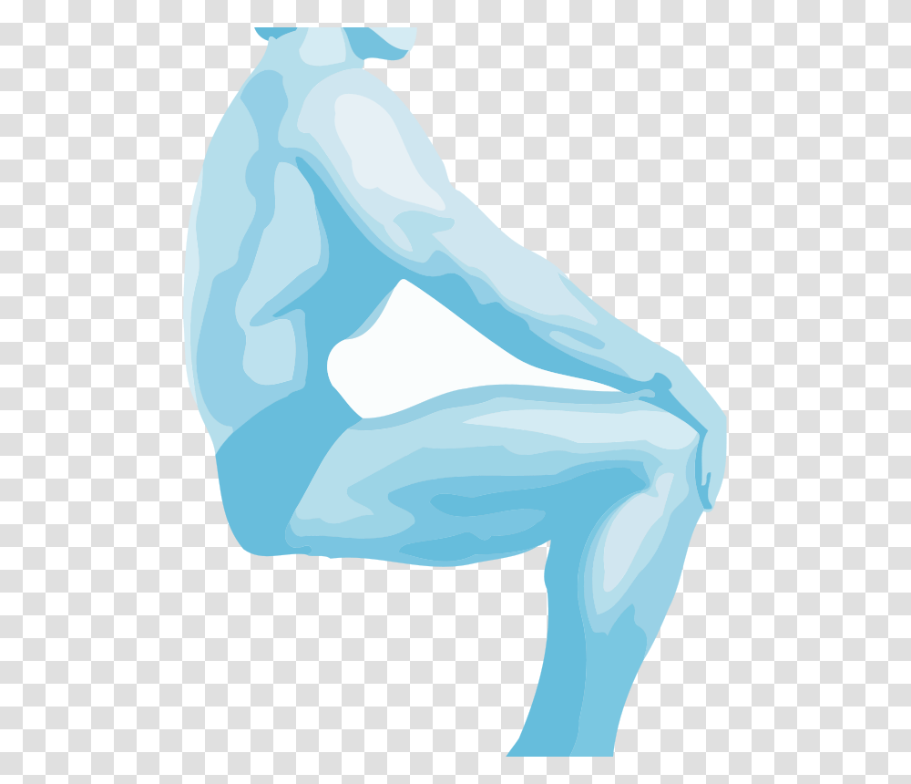 SRD Posing Bodybuilder, Person, Nature, Ice, Outdoors Transparent Png
