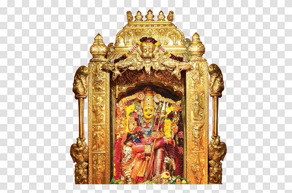 Sree Durga Devi Swarna Kavachalakruta Durga Devi, Architecture, Building, Altar, Church Transparent Png