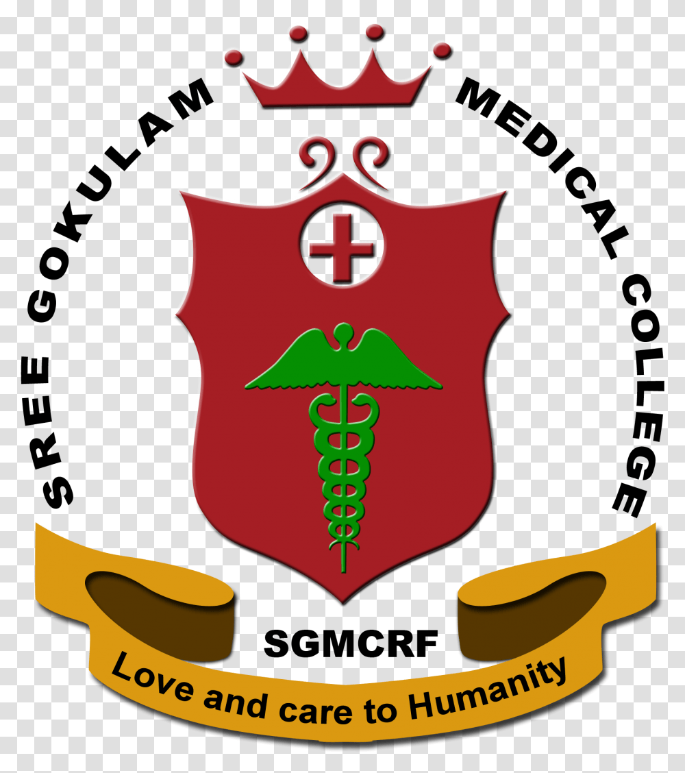 Sree Gokulam Medical College Sree Gokulam Medical College Trivandrum, Armor, Logo, Trademark Transparent Png