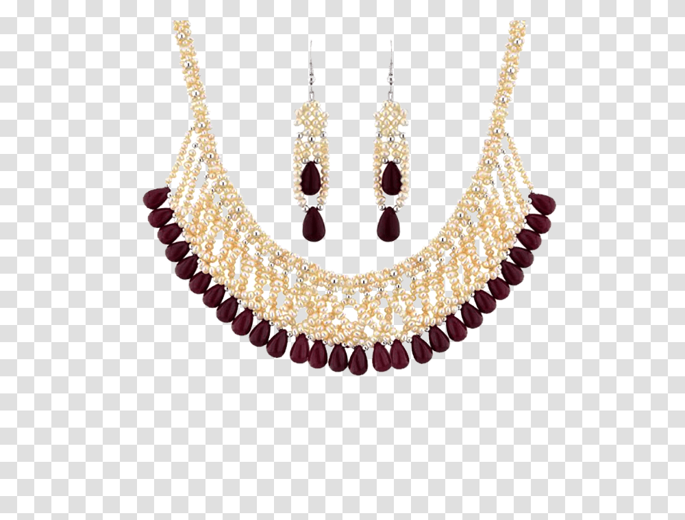 Sri Jagdamba Pearls Astounding Pearl Necklace Set Buy Online, Jewelry, Accessories, Accessory Transparent Png
