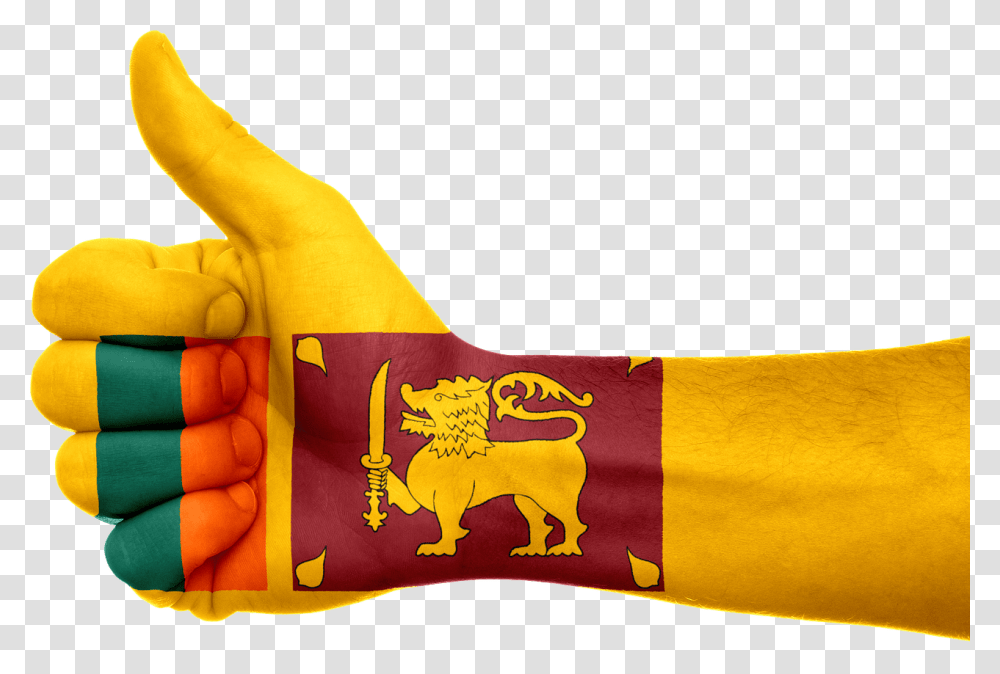 Sri Lanka Flag Images Free Download, Hand, Person, Human, Finger Transparent Png