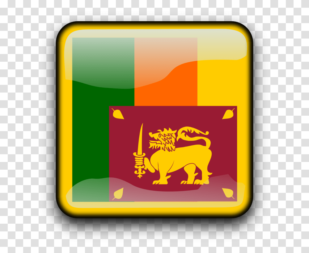 Sri Lanka Flag, Reptile, Animal, Dinosaur Transparent Png