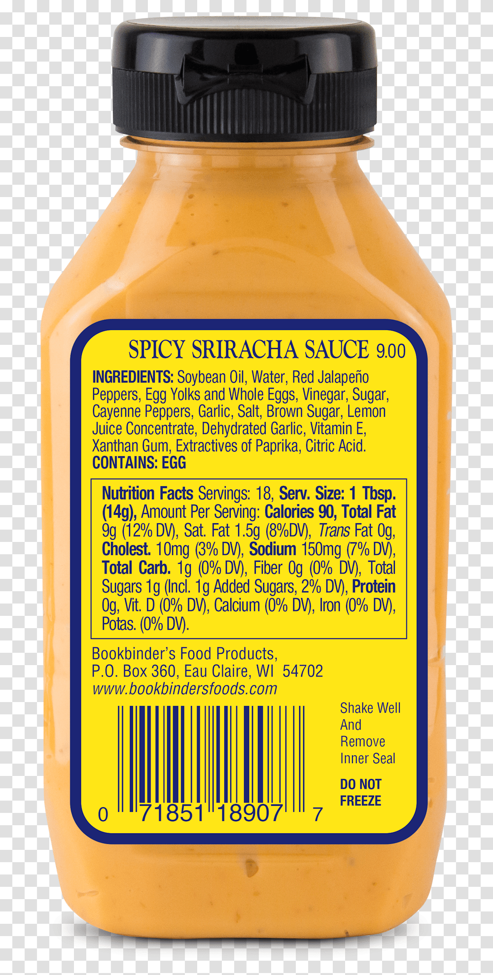 Sriracha Bottle, Label, Cosmetics, Beer Transparent Png