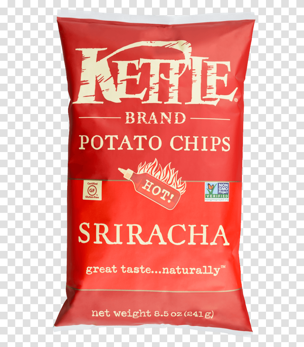 Sriracha Potato Chips Chile Verde Kettle Chips, Food, Plant, Flour, Powder Transparent Png