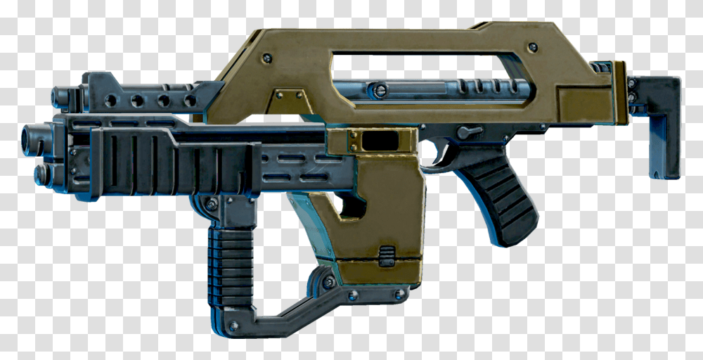 Sriv Impulse Rifle Alien Pulse Rifle, Gun, Weapon, Weaponry, Machine Transparent Png