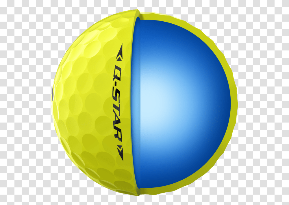 Srixon Q Star 5 Yellow Golf Balls 1 Dozen Sphere, Sport, Sports, Balloon Transparent Png