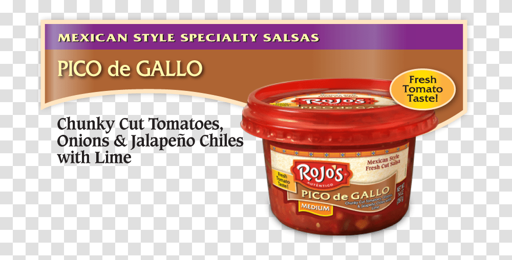 Ss Picodegallo Rojo Salsa Restaurant Style, Food, Bowl, Ketchup Transparent Png