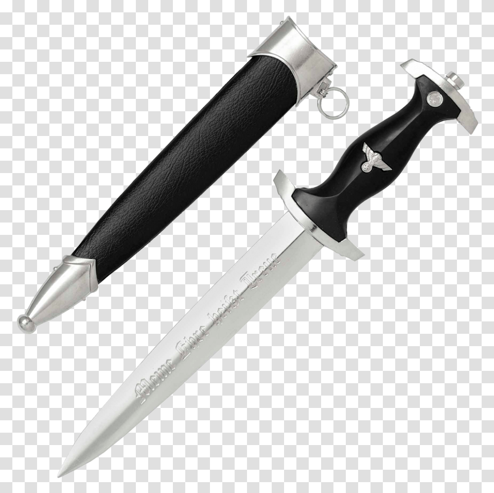 Ss Schutzstaffel Dagger Germany Knife Schutzstaffel, Blade, Weapon, Weaponry, Axe Transparent Png
