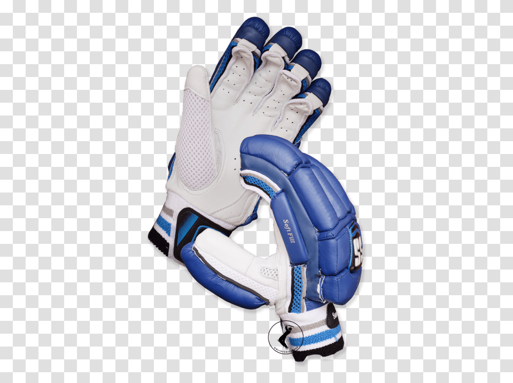 Ss Test Cricket Batting Gloves Blue Blue Cricket Batting Gloves, Apparel, Person, Human Transparent Png