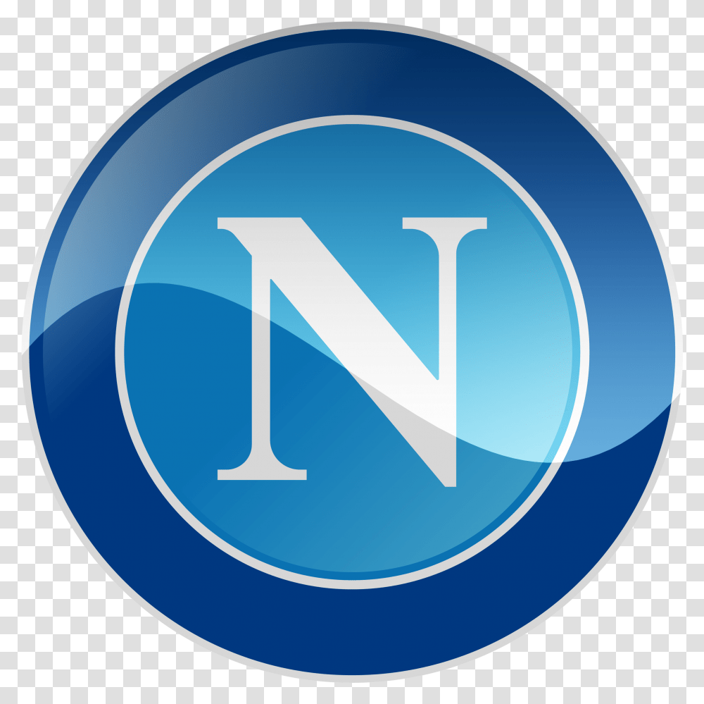 Ssc Napoli Hd Logo Circle, Symbol, Trademark, Text Transparent Png