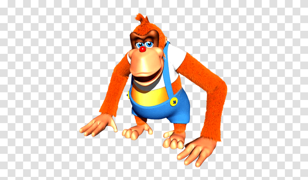 Ssg Chicken On Twitter Forget Funky Kong Wheres My Lanky, Figurine, Toy, Elf, Hand Transparent Png