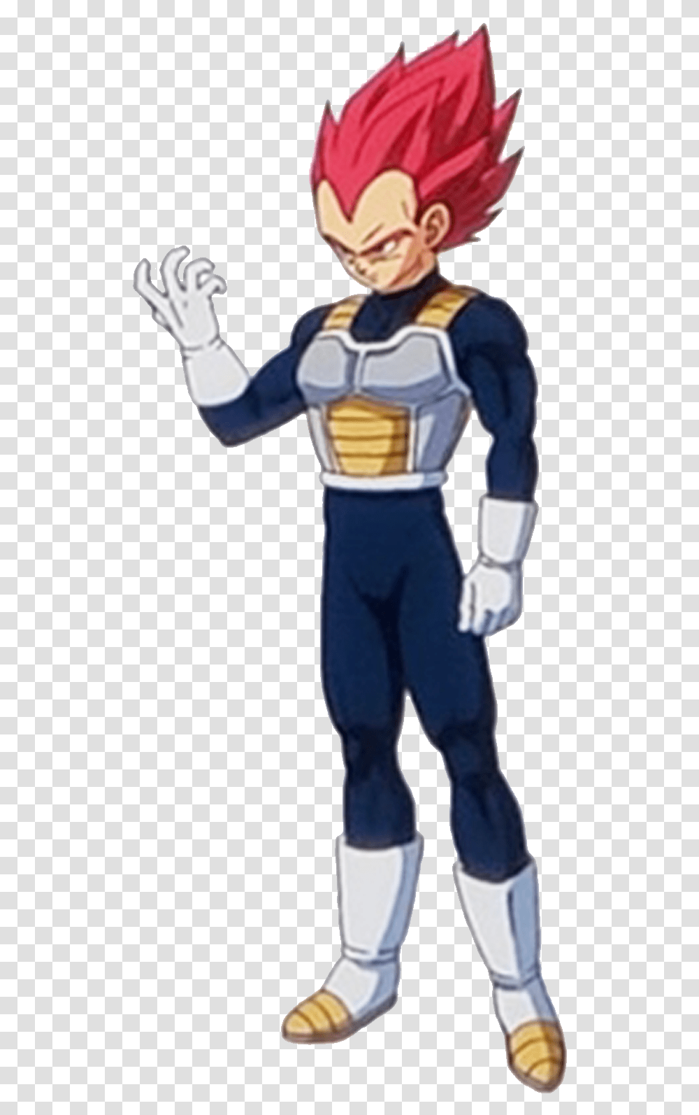 Ssj God Dragon Ball Super Broly Vegeta, Person, Costume, Clothing, Figurine Transparent Png