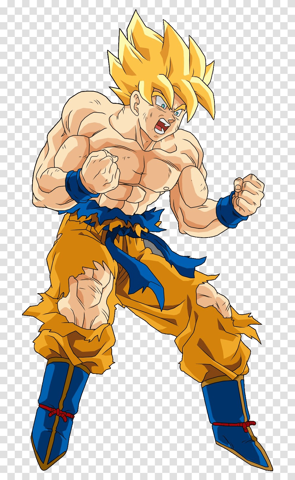 Ssj Goku For Free Download Dragon Ball Goku, Hand, Person, Comics, Book Transparent Png