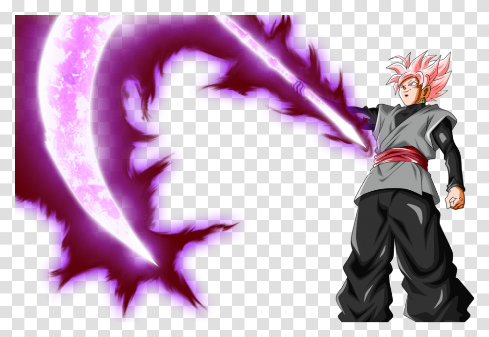 Ssj Rose Goku Black Scythe Dragon Ball Super Goku Black Scythe, Person, Human, Light Transparent Png