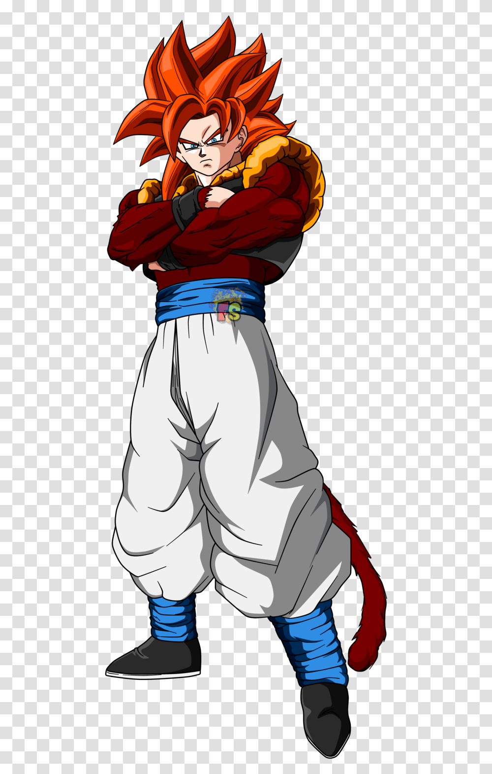 Ssjb Gogeta Image Dragon Ball Gogeta, Clothing, Person, Pet, Animal Transparent Png