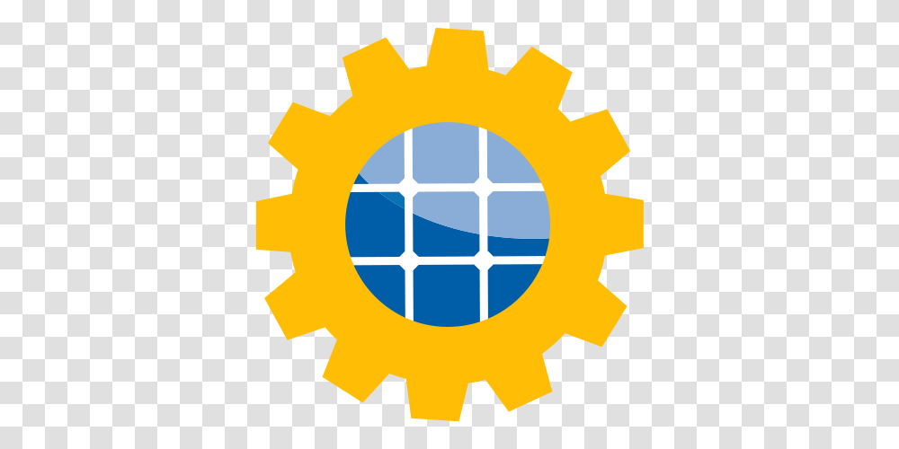 Ssp Icon White Bk Solar Service Pros Dot, Machine, Gear, Sun, Sky Transparent Png