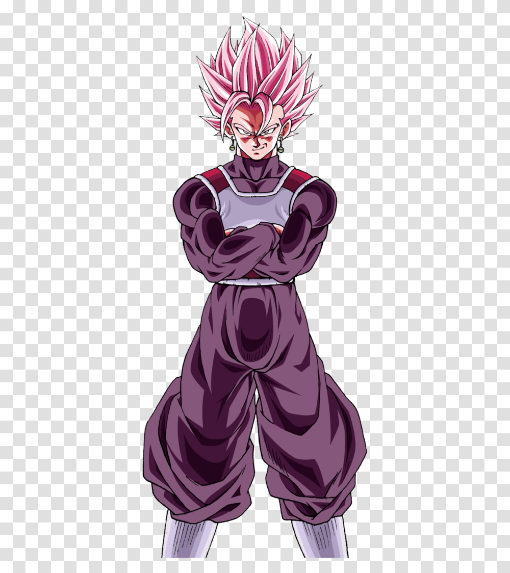 Ssr Vegetto Black Ssj Rose, Person, Human, Hand, Art Transparent Png