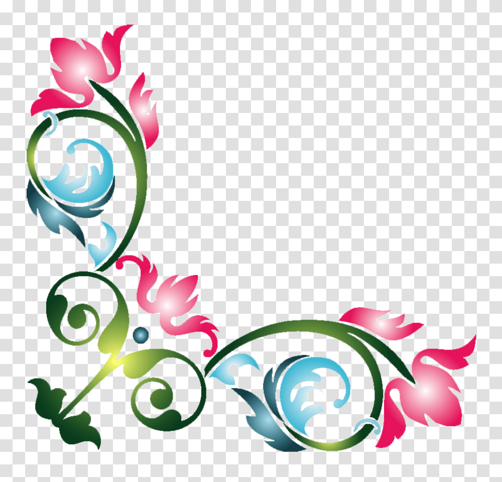 Ssss In Frame, Floral Design, Pattern Transparent Png