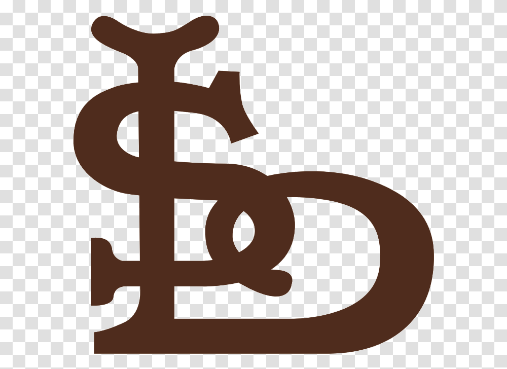St 1911 St Louis Browns Logo, Alphabet, Text, Cross, Symbol Transparent Png