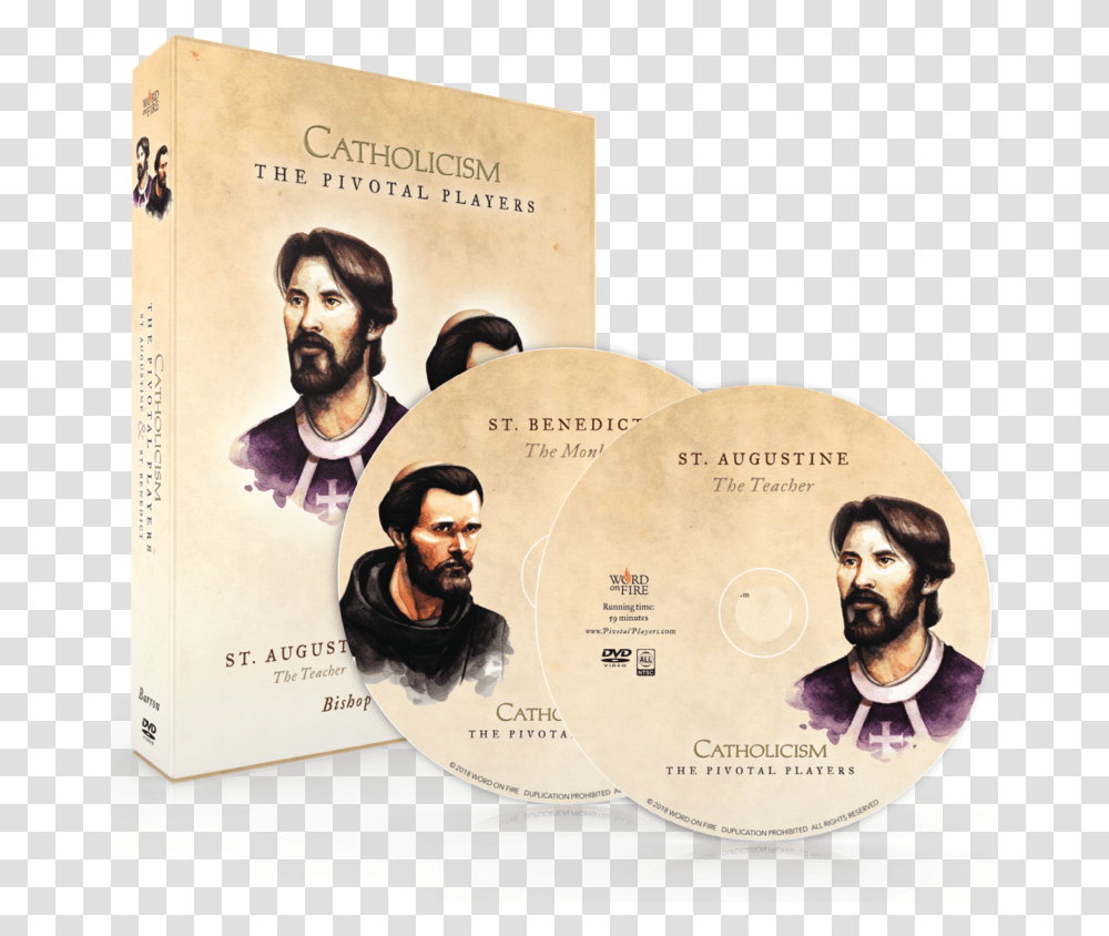 St Augustine & Benedict Dvd - Word On Fire Disc, Disk, Person, Human Transparent Png