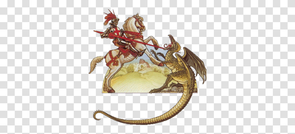 St Dragon, Painting, Art, Leisure Activities, Person Transparent Png